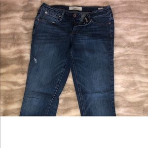 Maurice’s jagged cropped jeans